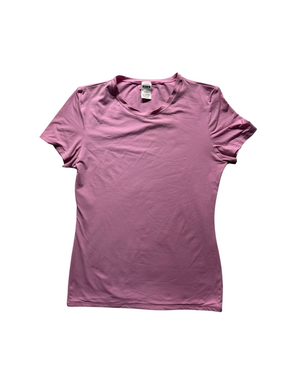 PINK Victoria’s Secret Pink Short Sleeve T-Shirt Women’s Large Pink